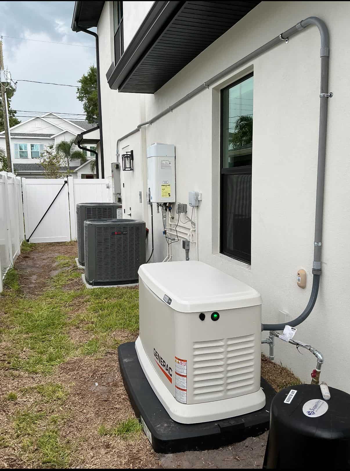 Generator installation Central Florida