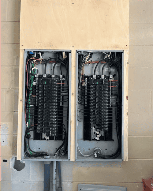 Commercial panel after