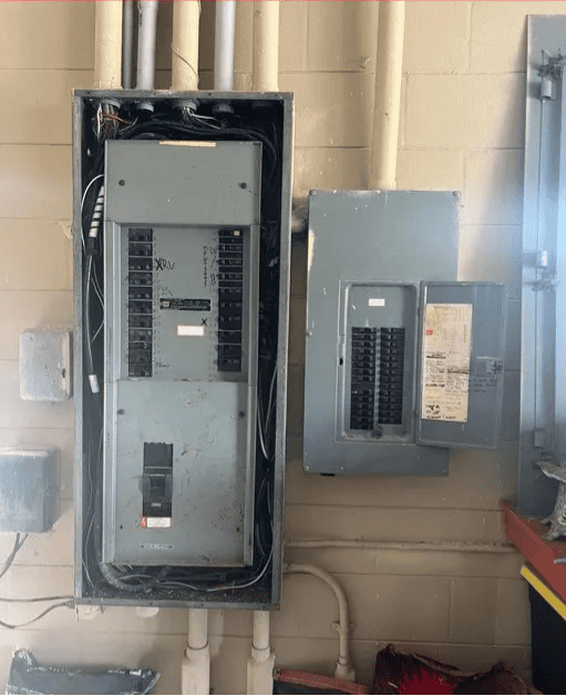 Commercial panel before